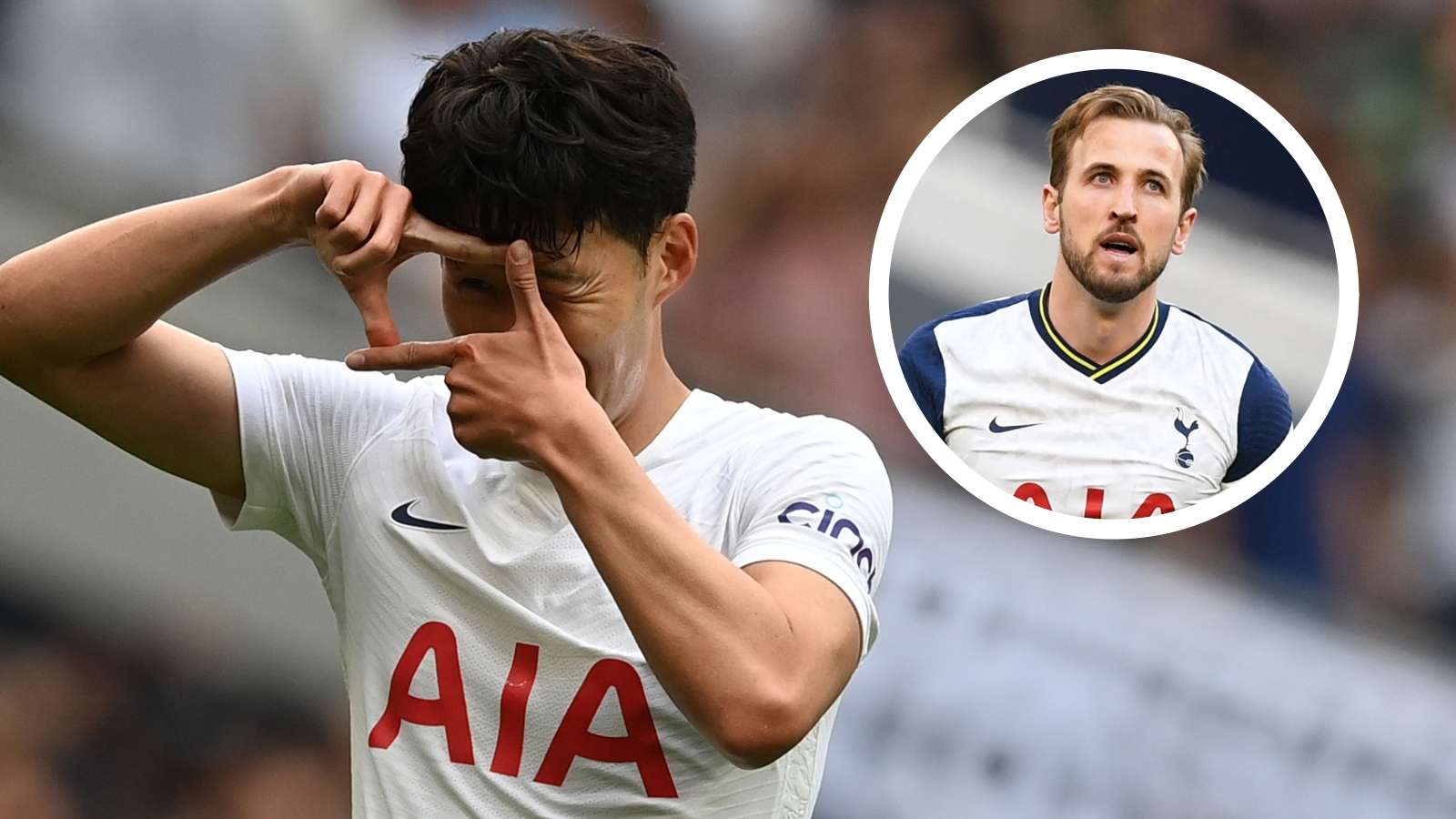Son Heung-min Harry Kane Tottenham GFX