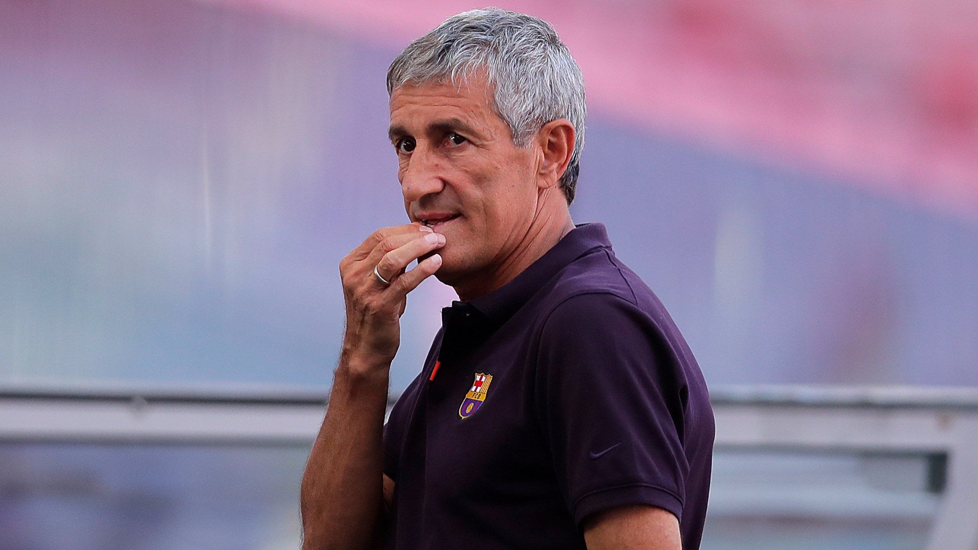 Quique Setien Barcelona 2020