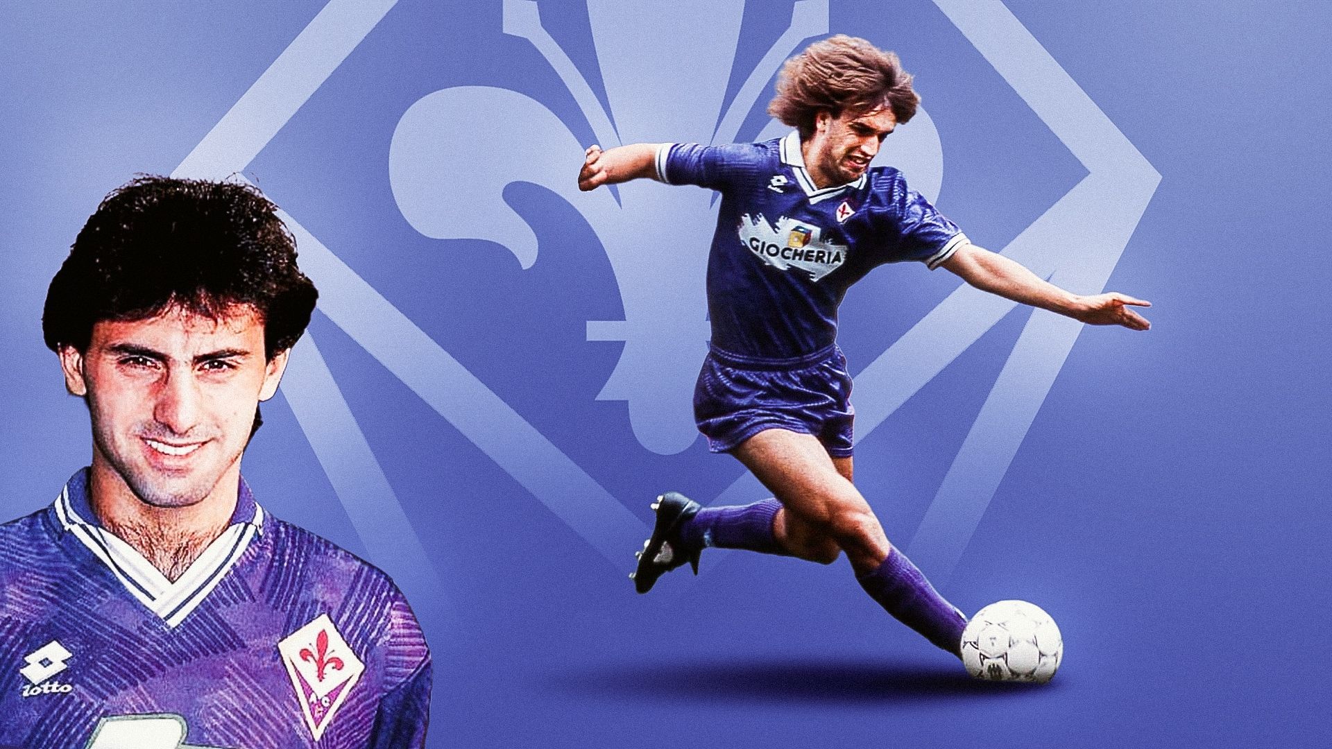 Gabriel Batistuta Diego Latorre Fiorentina