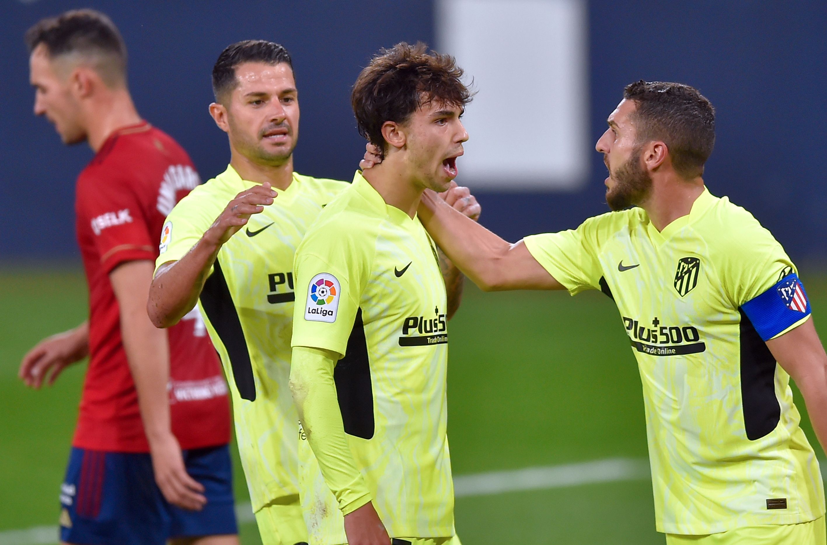 Joao Félix y Koke (Osasuna vs. Atlético de Madrid