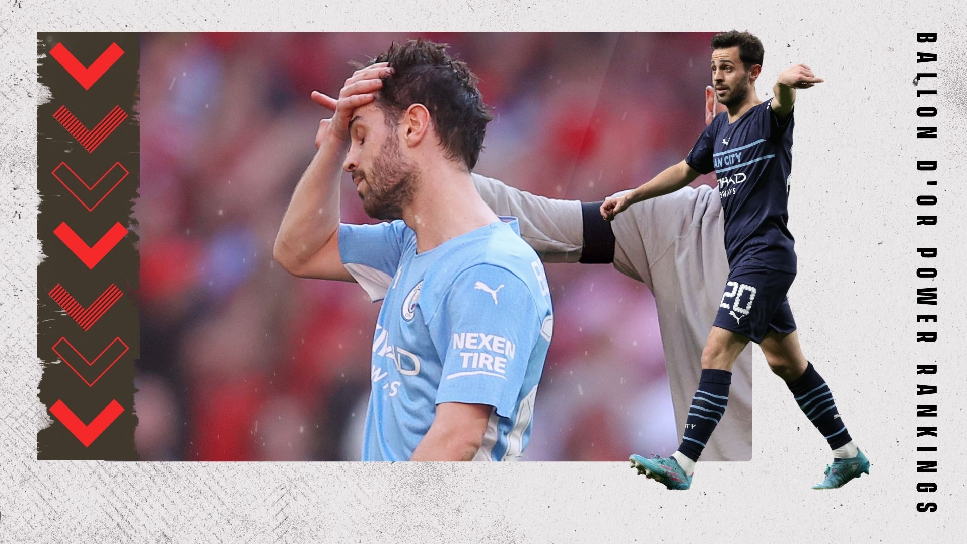 Bernardo Silva Ballon d'Or Rankings GFX