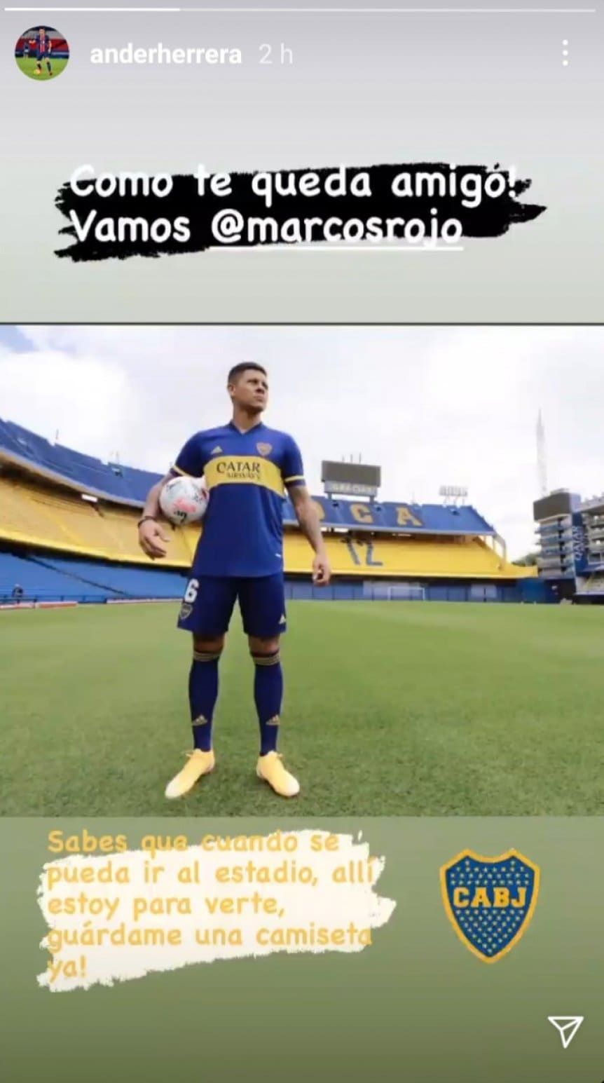 Ander Herrera Marcos Rojo