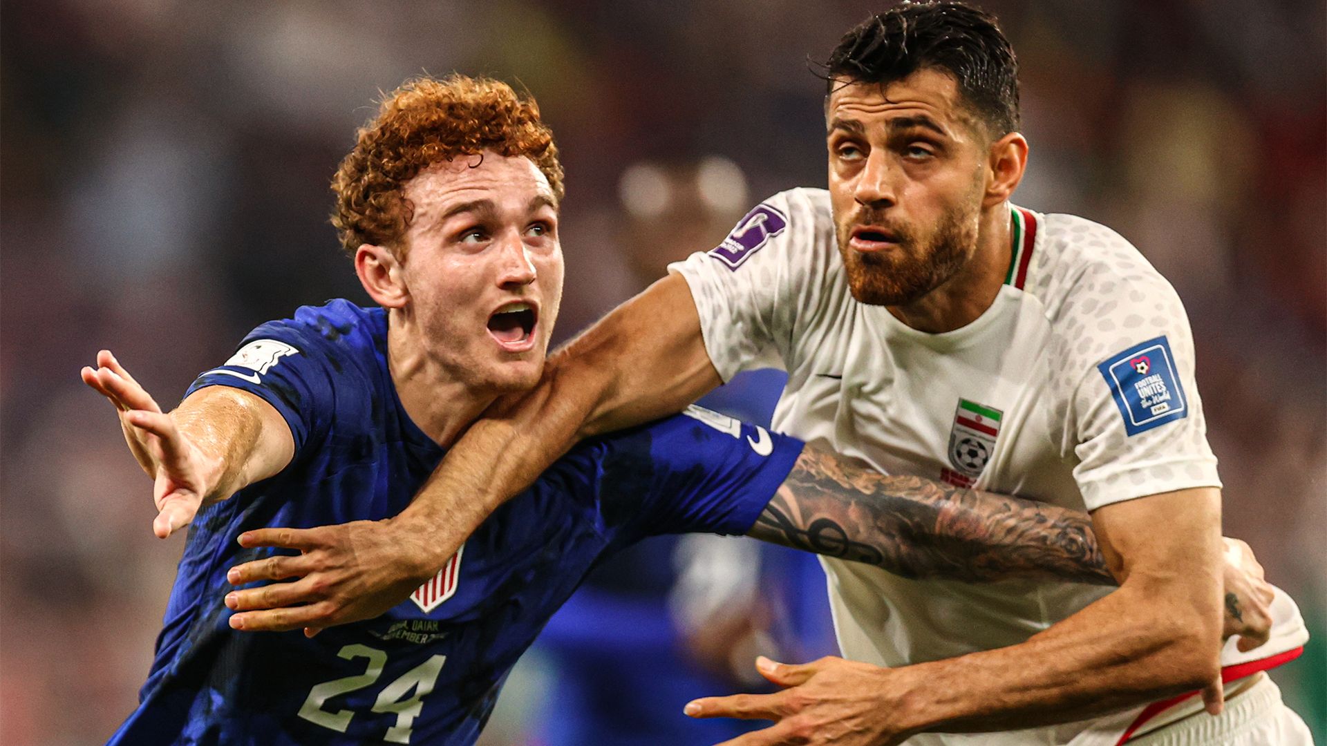 Josh Sargent USMNT Iran World Cup 2022