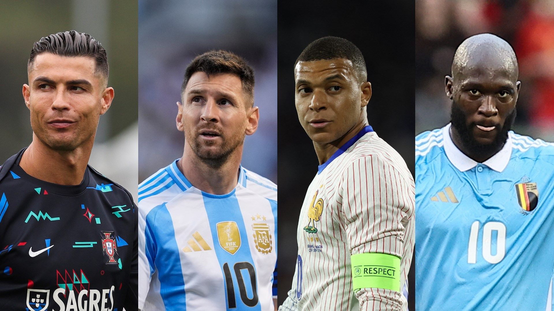 Ronaldo Messi Mbappe Lukaku