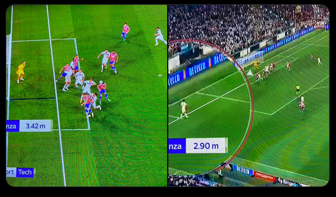 Juventus Salernitana offside decision