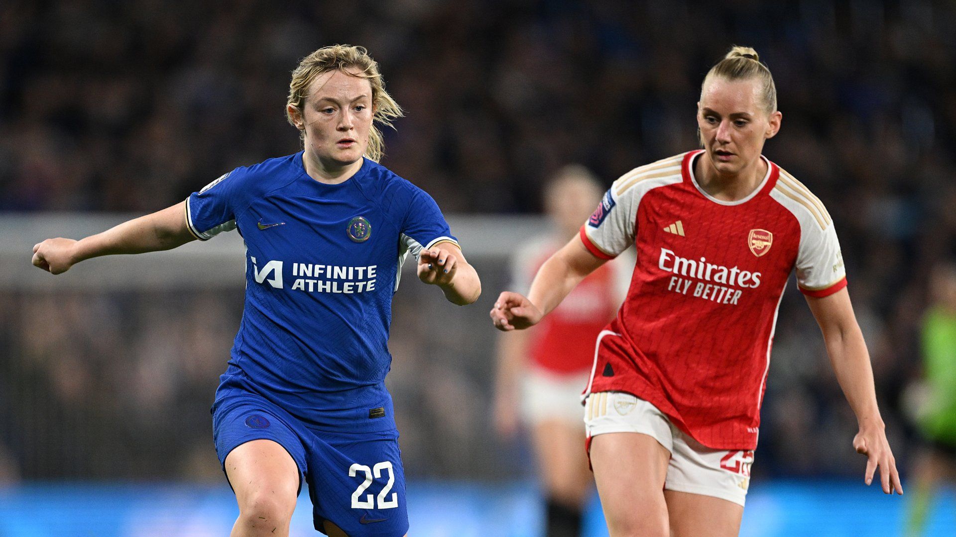 Erin Cuthbert Stina Blackstenius Chelsea Arsenal 2023-24