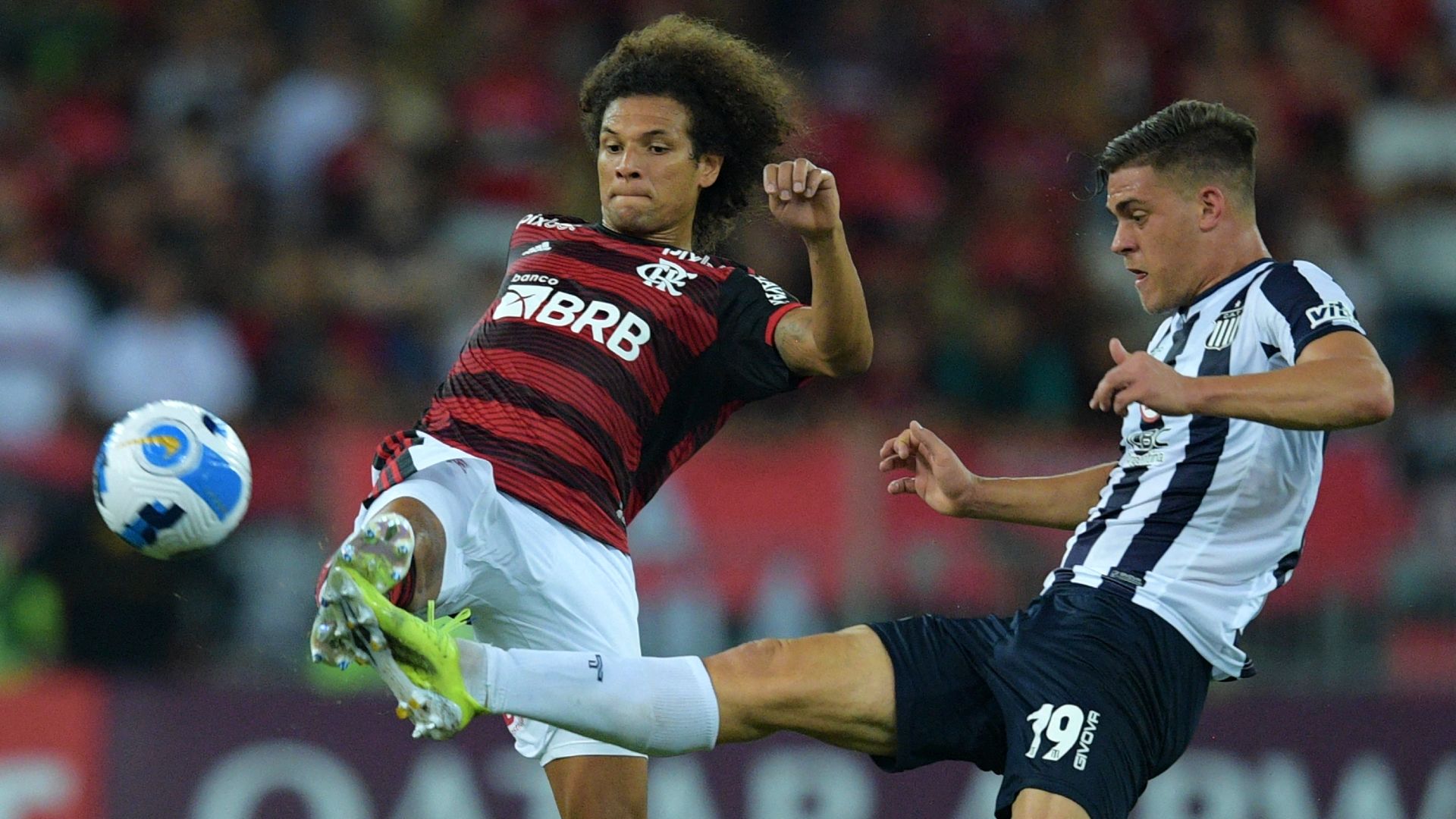 Willian Arao Federico Girotti Flamengo Talleres Copa Libertadores 12042022