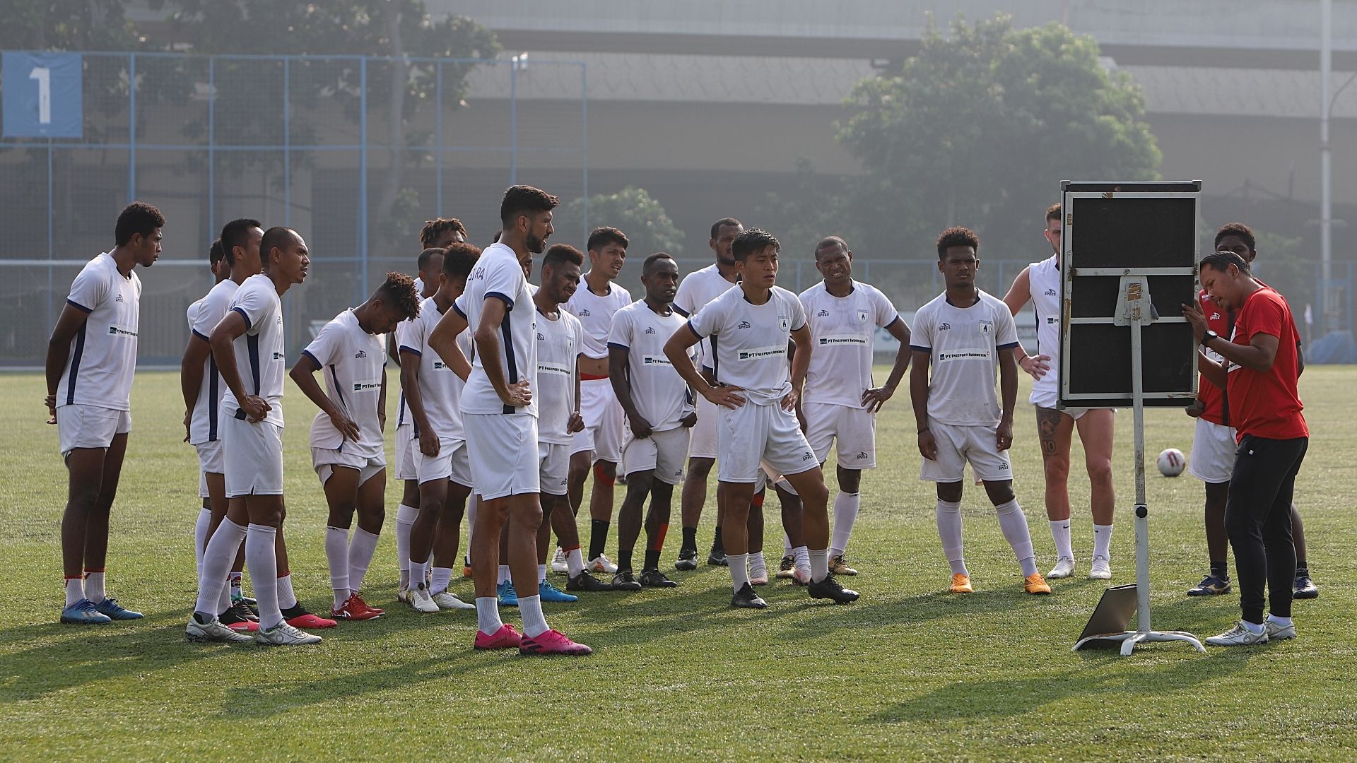 Latihan Tim Persipura Jayapura