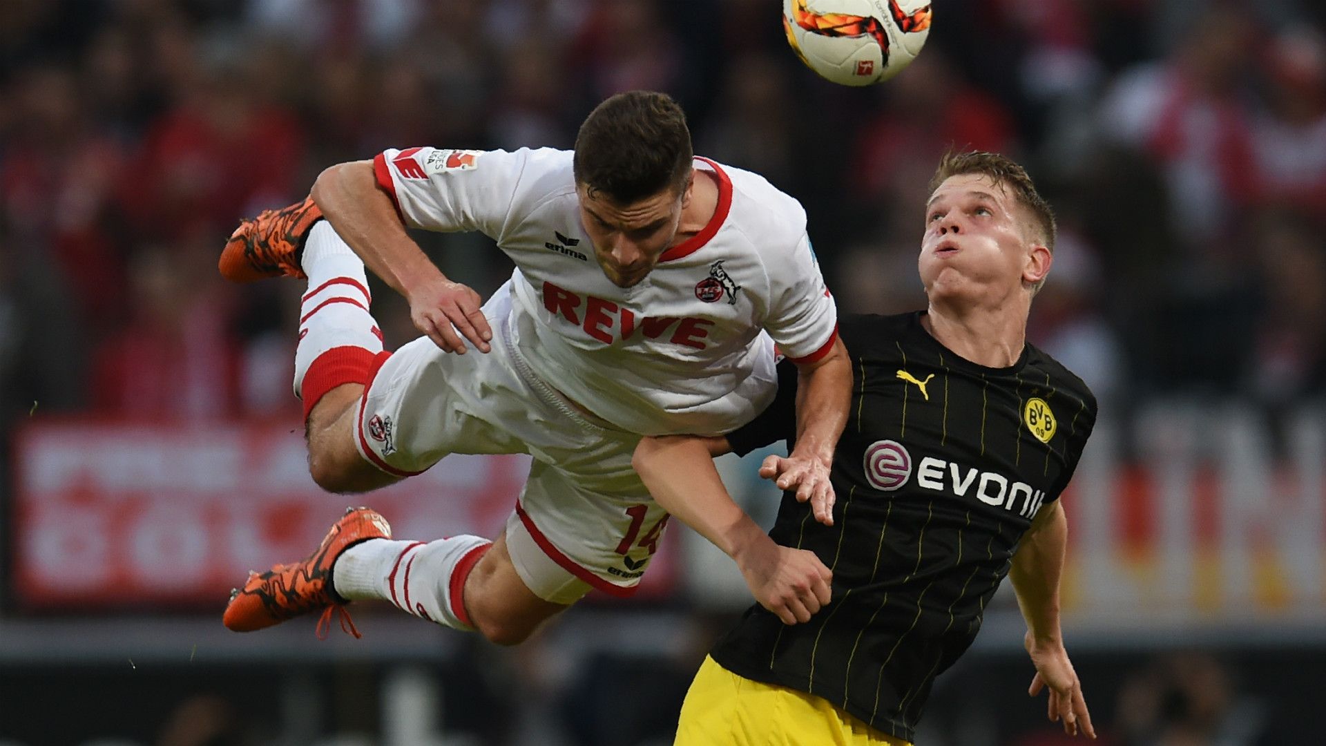 JONAS HECTOR COLOGNE MATTHIAS GINTER BORUSSIA DORTMUND GERMAN BUNDESLIGA 19122015