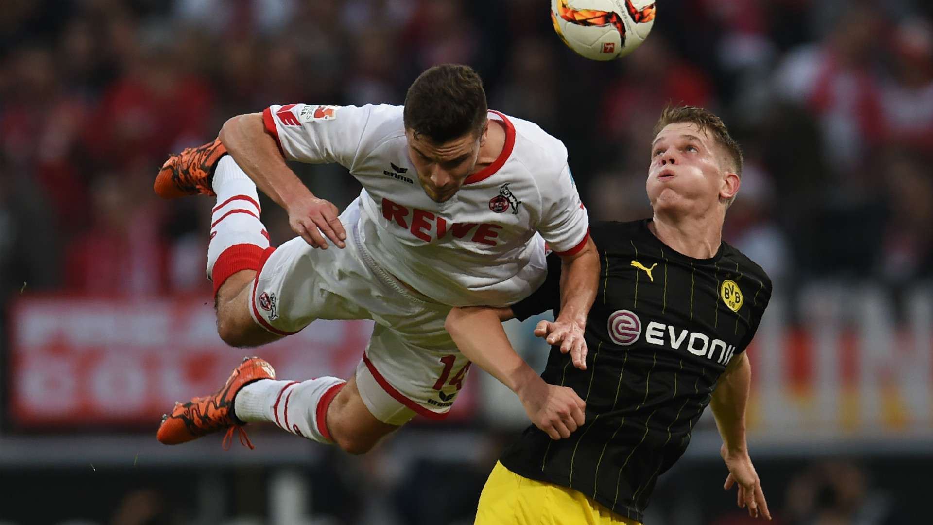 JONAS HECTOR COLOGNE MATTHIAS GINTER BORUSSIA DORTMUND GERMAN BUNDESLIGA 19122015