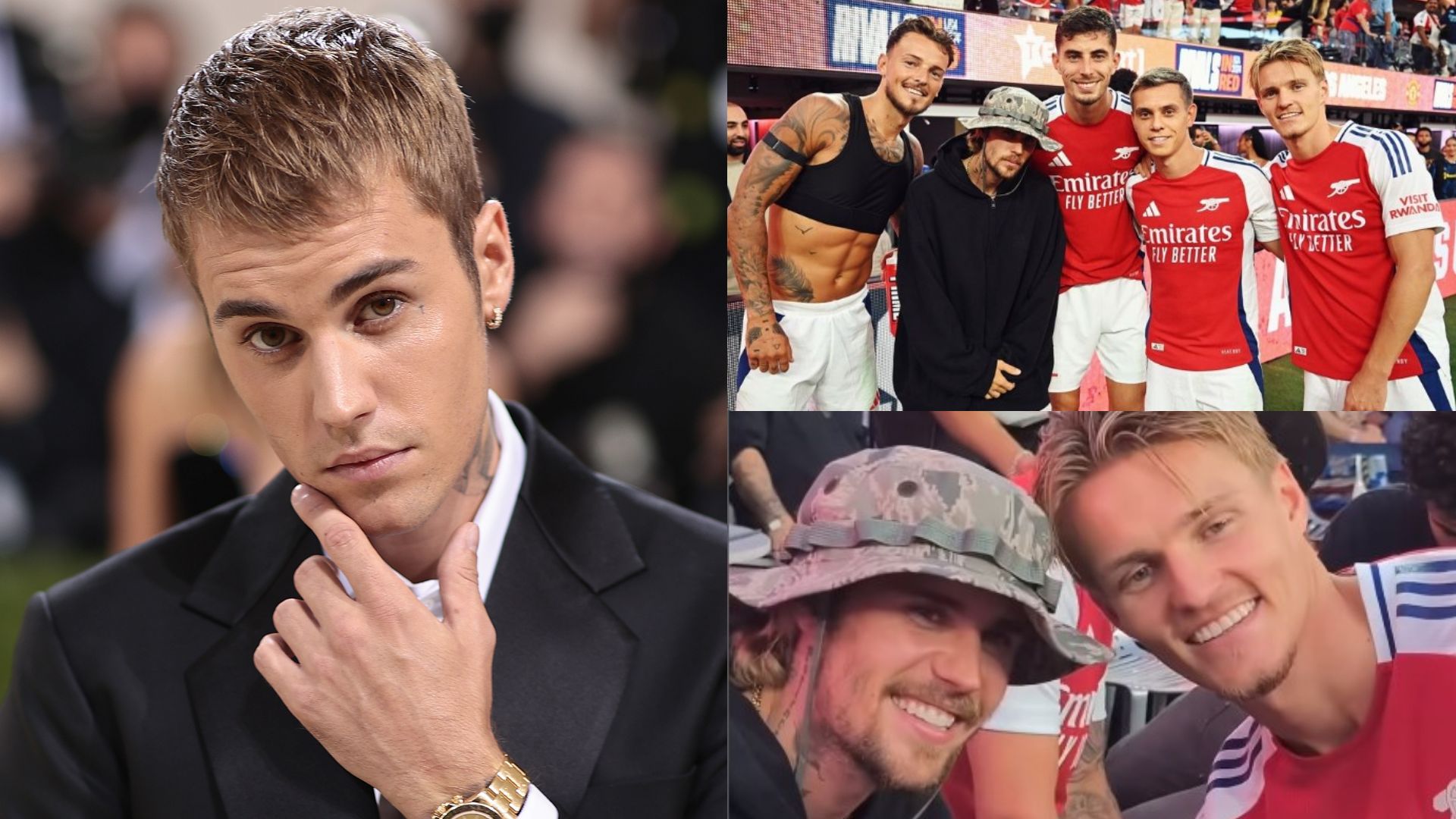 Justin Bieber Arsenal 2024