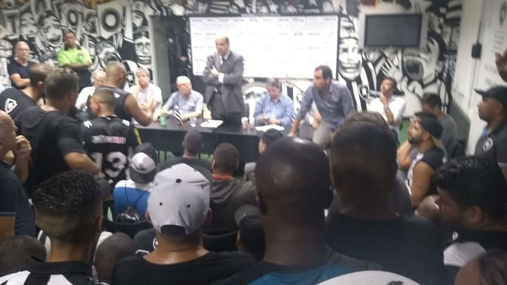 Protesto Botafogo 04 02 2019