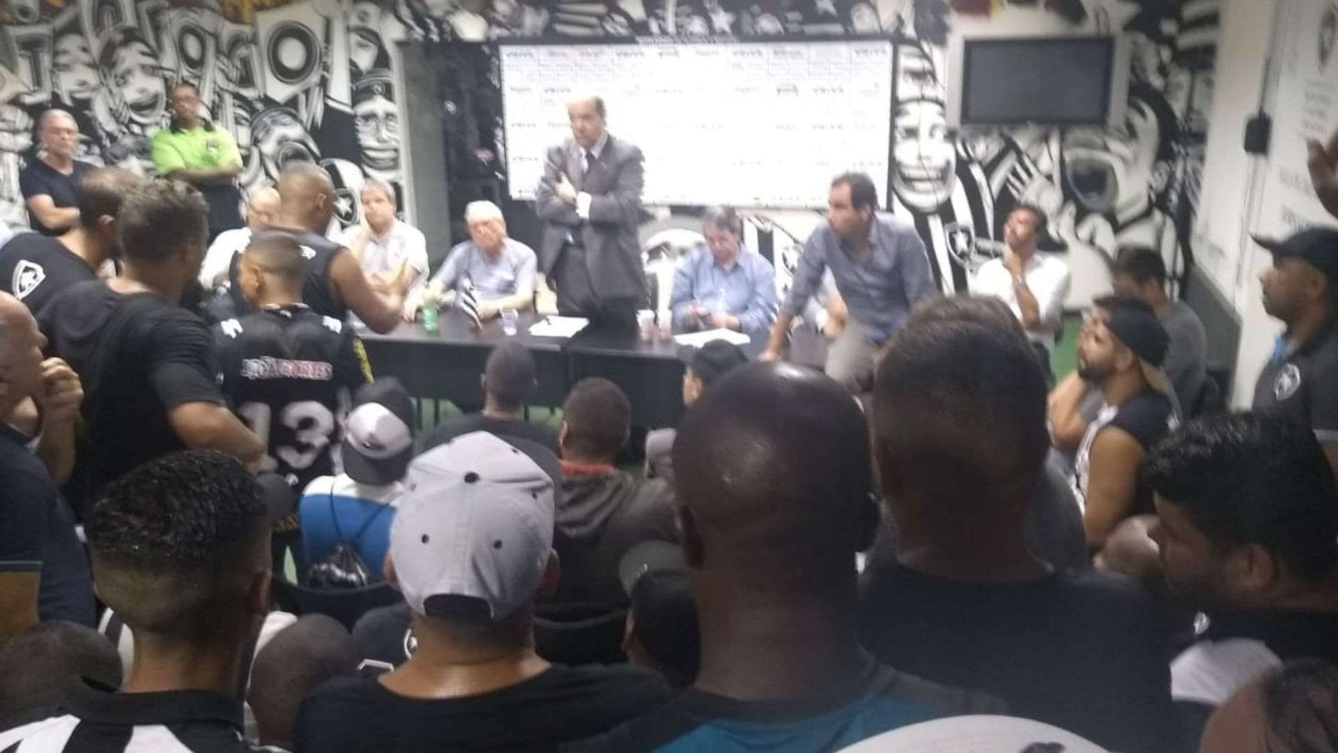 Protesto Botafogo 04 02 2019