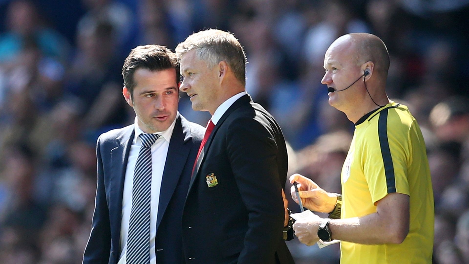 Marco Silva & Ole Gunnar Solskjær - Everton v Manchester United : 2019