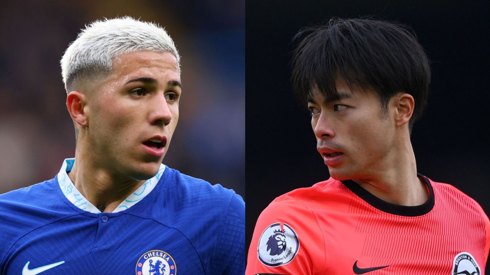Enzo Fernandez Chelsea Kaoru Mitoma Brighton