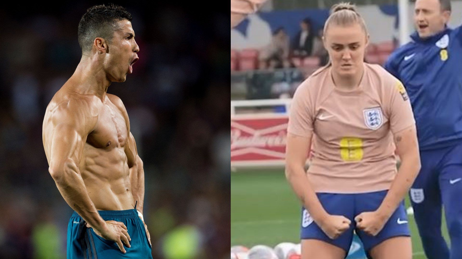 Cristiano Ronaldo Georgia Stanway