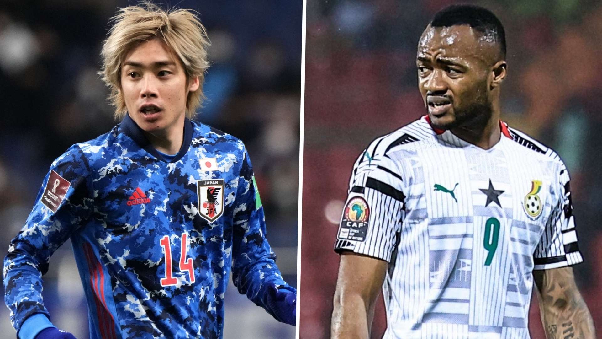 japan-ghana junya ito Jordan Ayew