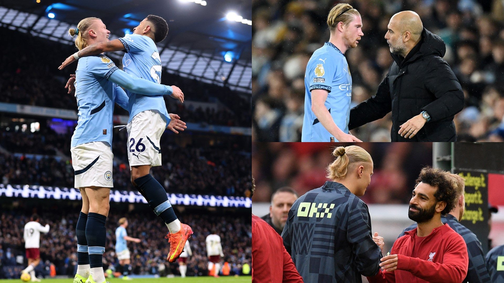 Manchester City West Ham Haaland Savinho Kevin De Bruyne