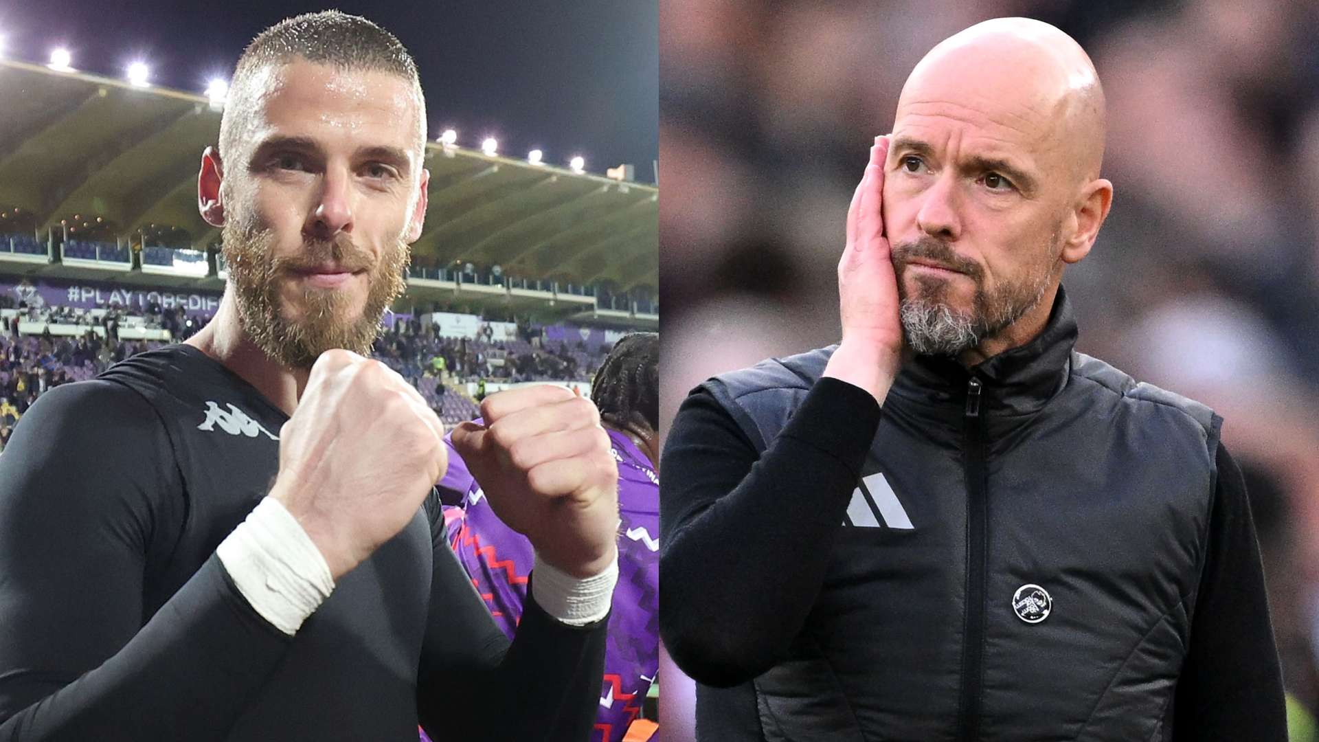 David de Gea Erik ten Hag Man Utd