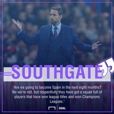 Gareth Southgate England not Spain