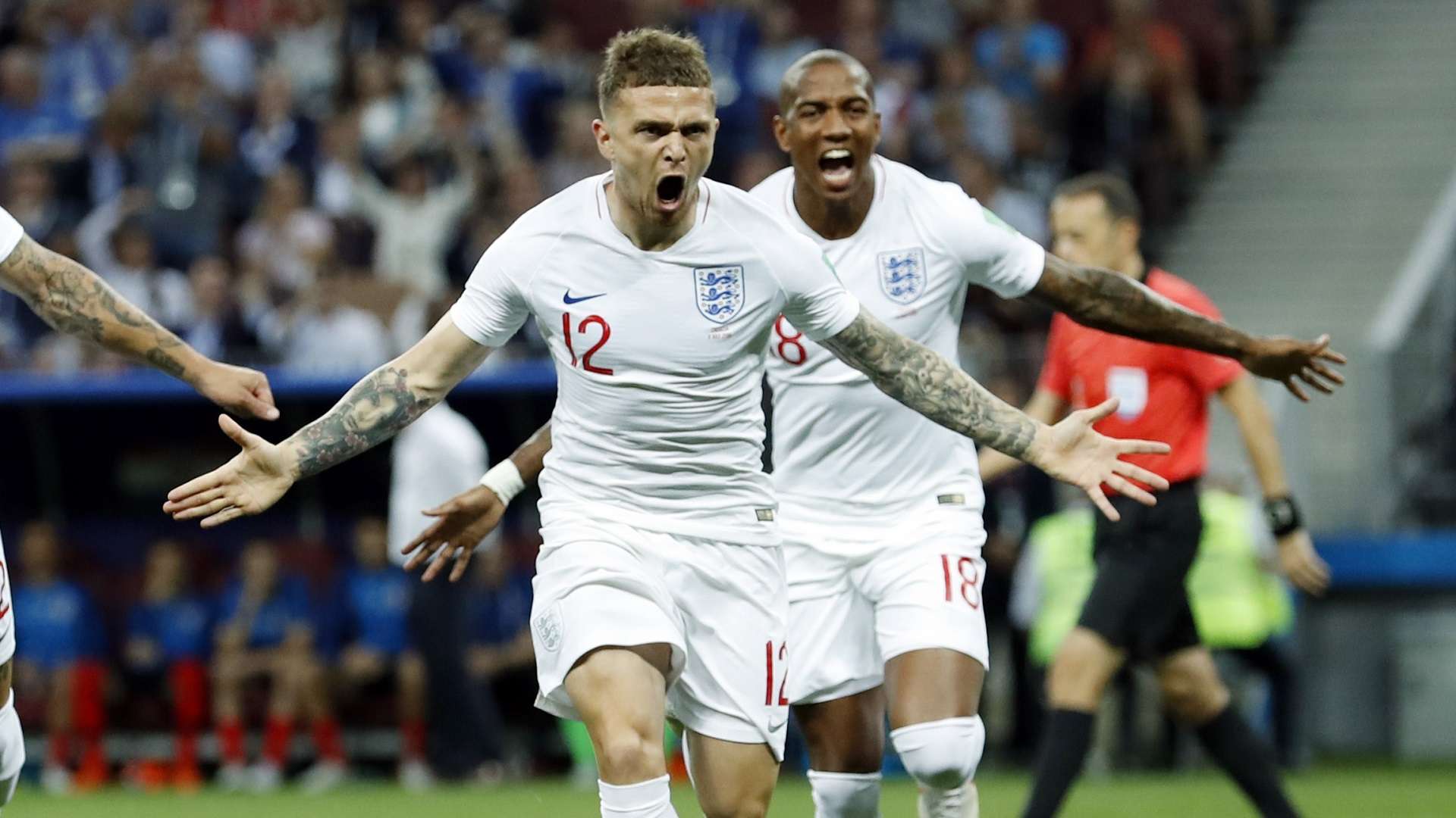 Kieran Trippier England Croatia World Cup 11072018