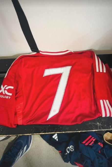 Kai Rooney No.7 shirt