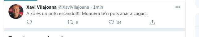 tuit xavi vilajoana barcelona real madrid clasico