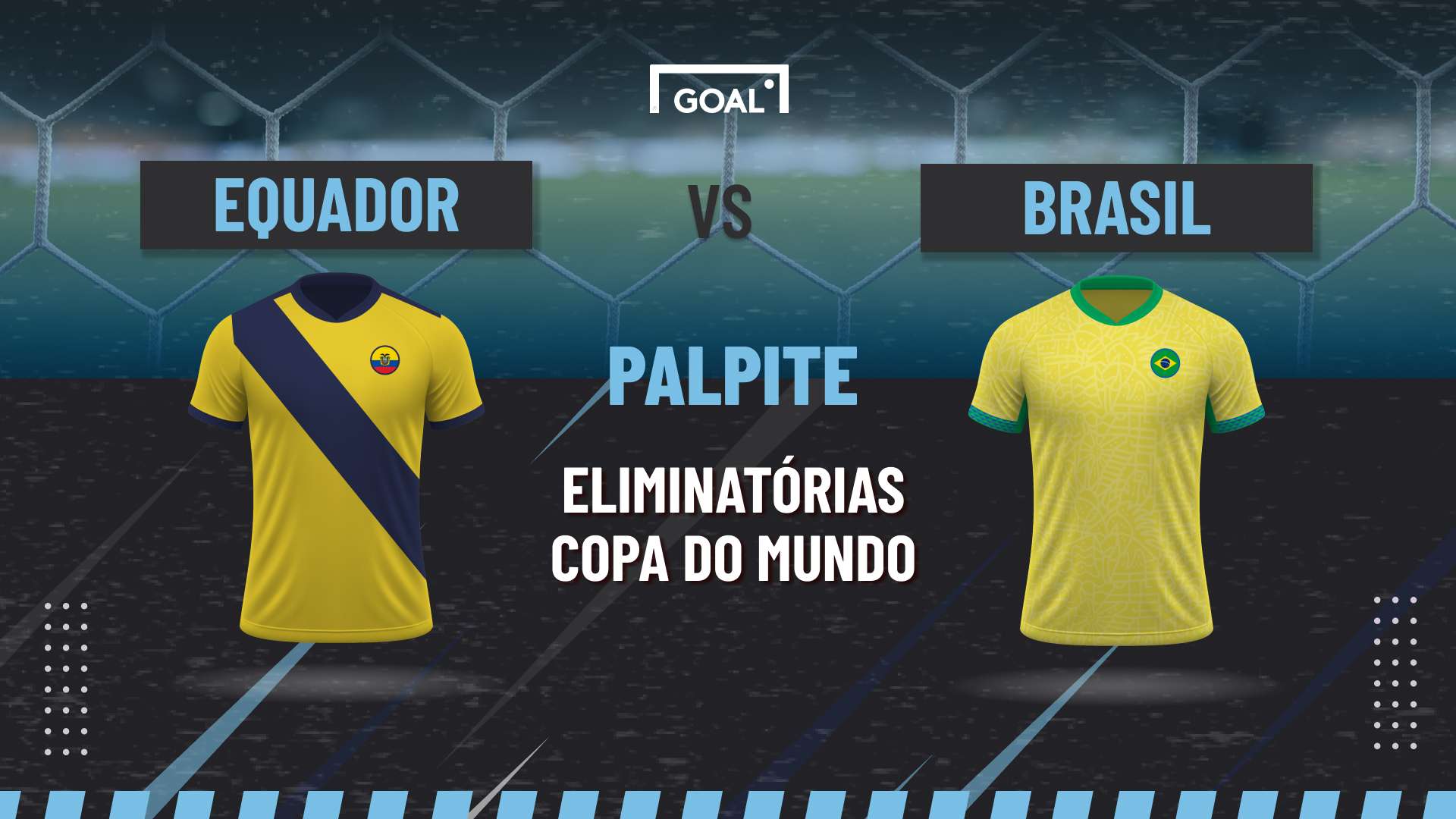 prognóstico Equador x Brasil