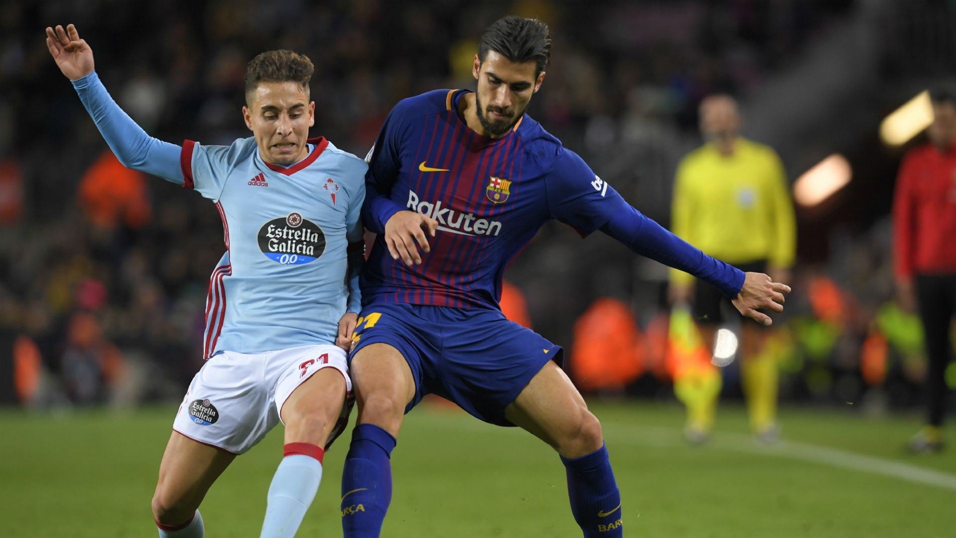 Emre Mor Andre Gomes Barcelona Celta Vigo 01122018