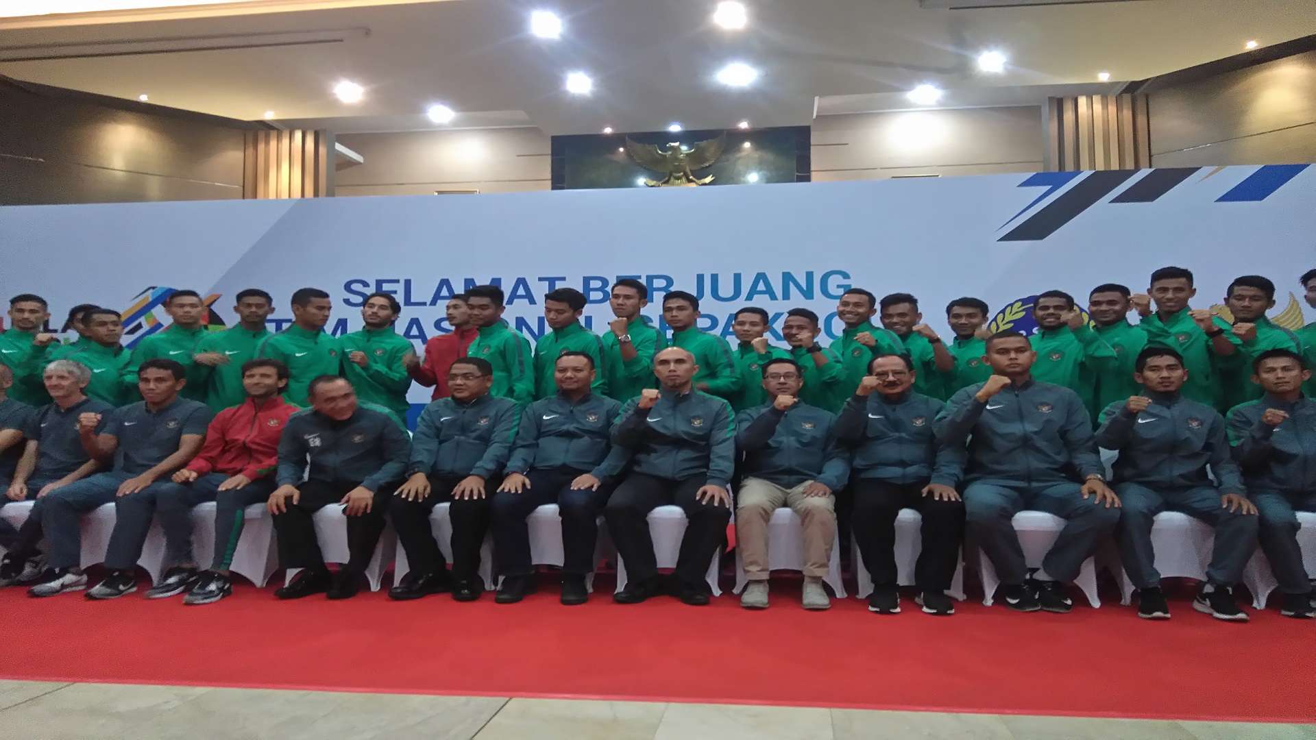 Pelepasan Timnas Indonesia