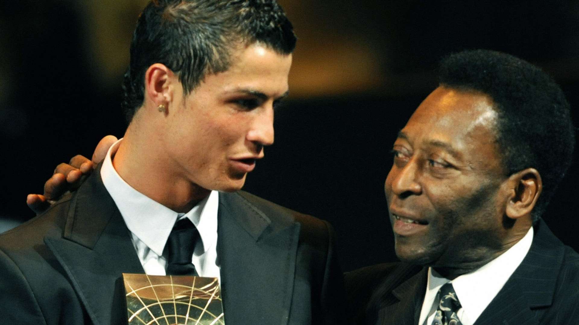 Pelé Cristiano Ronaldo Ballon d'Or 12012009