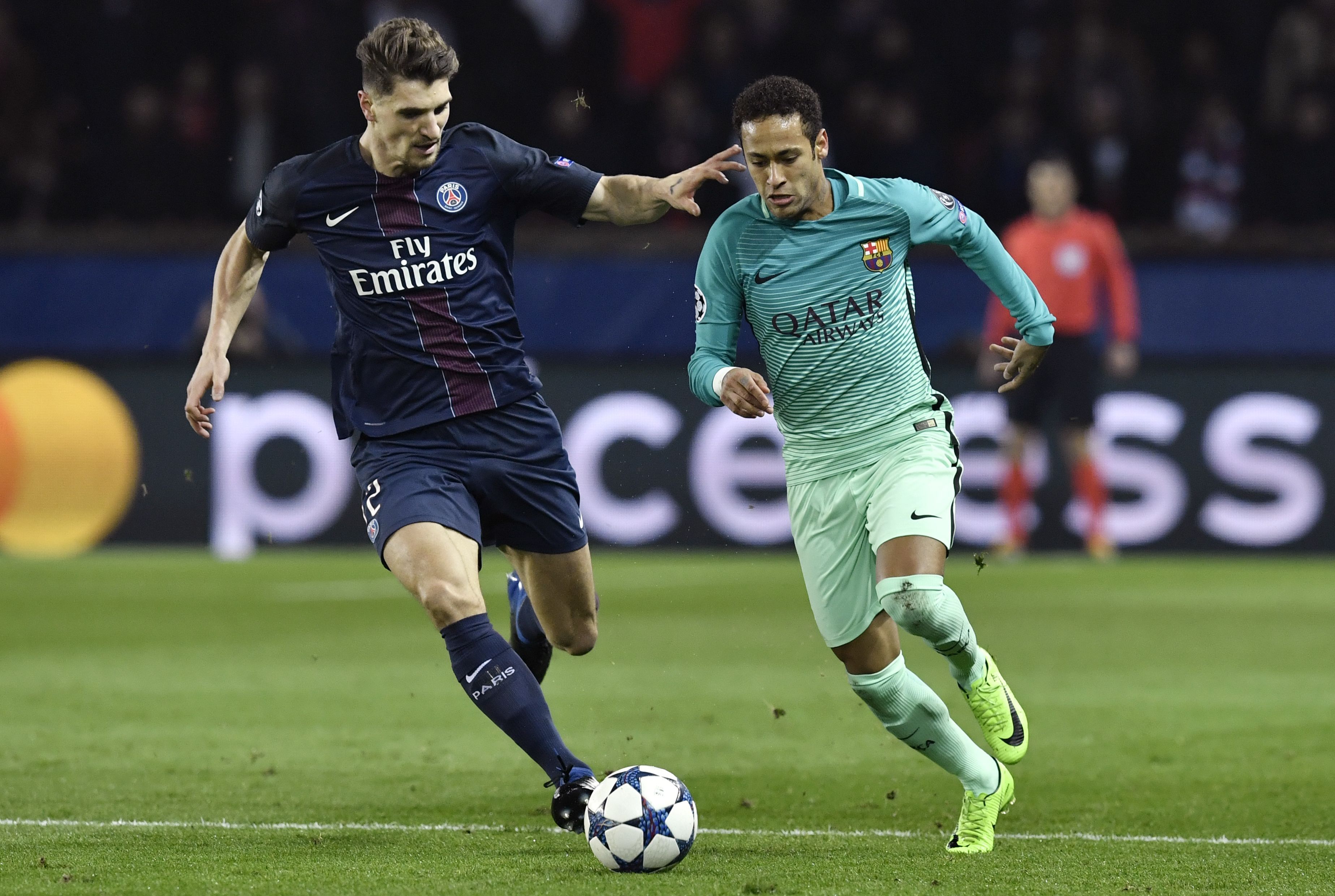 Thomas Meunier Neymar
