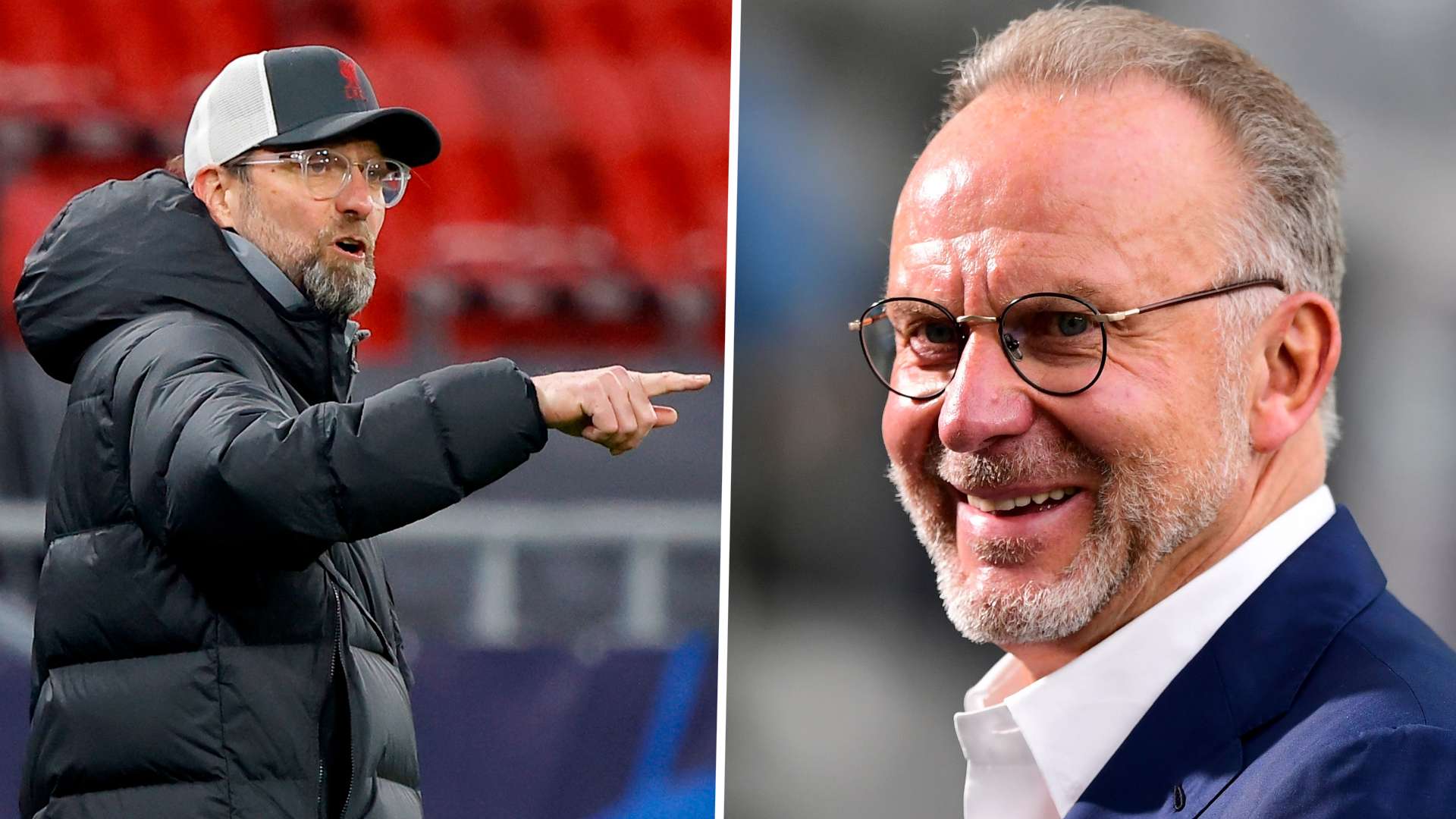 GFX Jurgen Klopp Karl Heinz Rummenigge