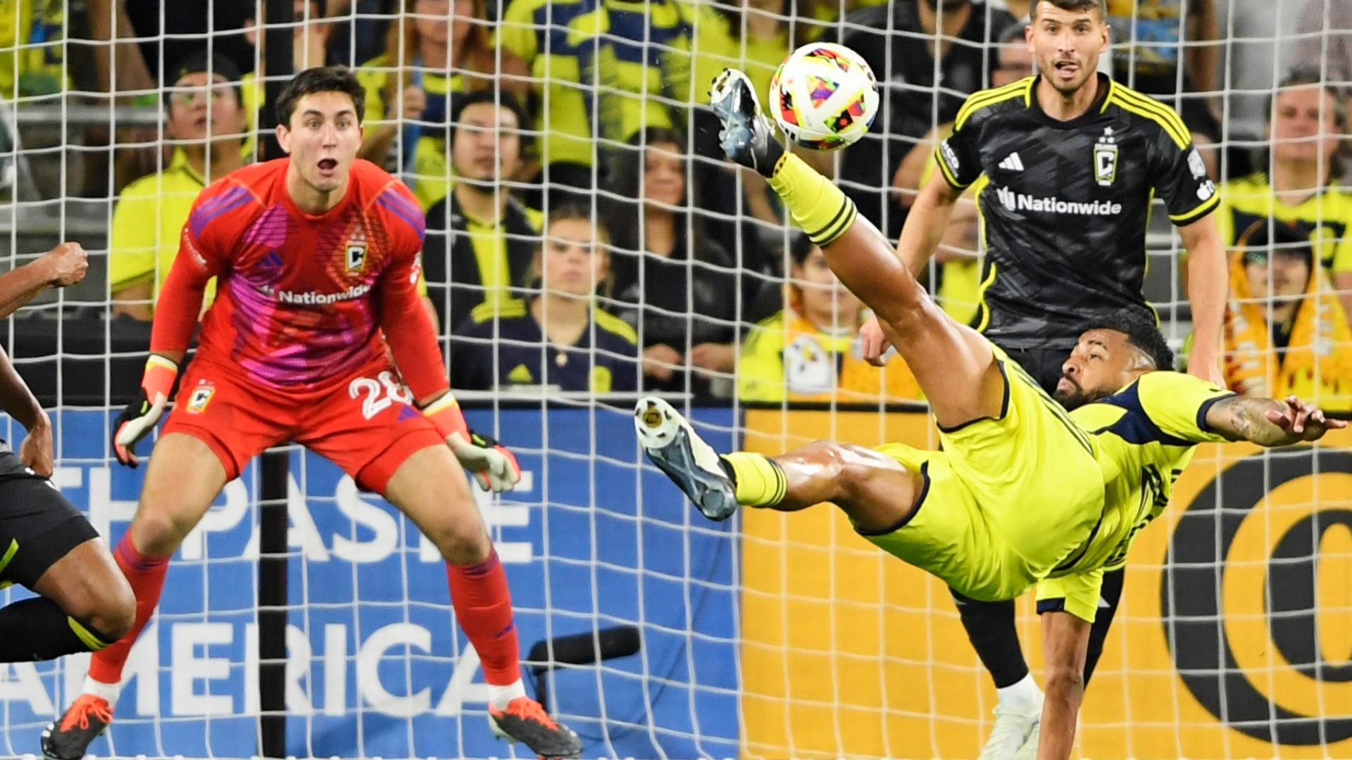 Anibal Godoy Bicycle kick nashville SC 2024