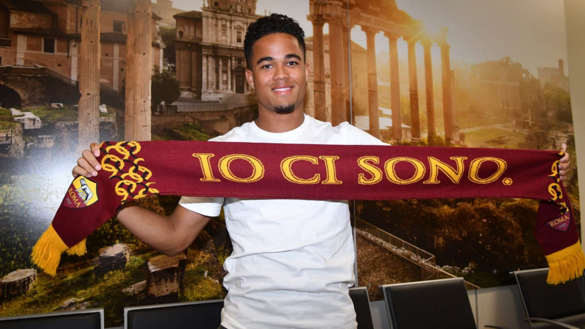 Justin Kluivert AS Rom