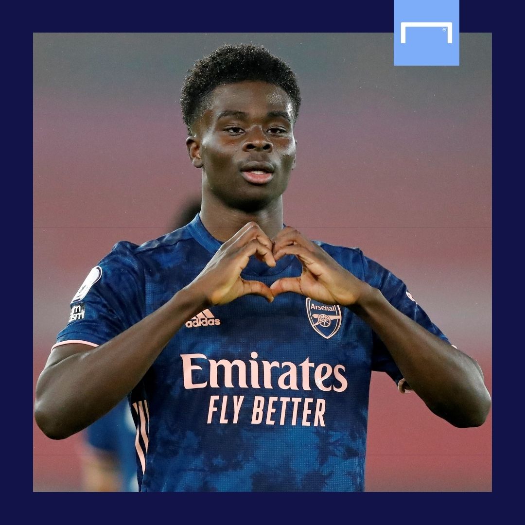 Bukayo Saka Arsenal England GFX