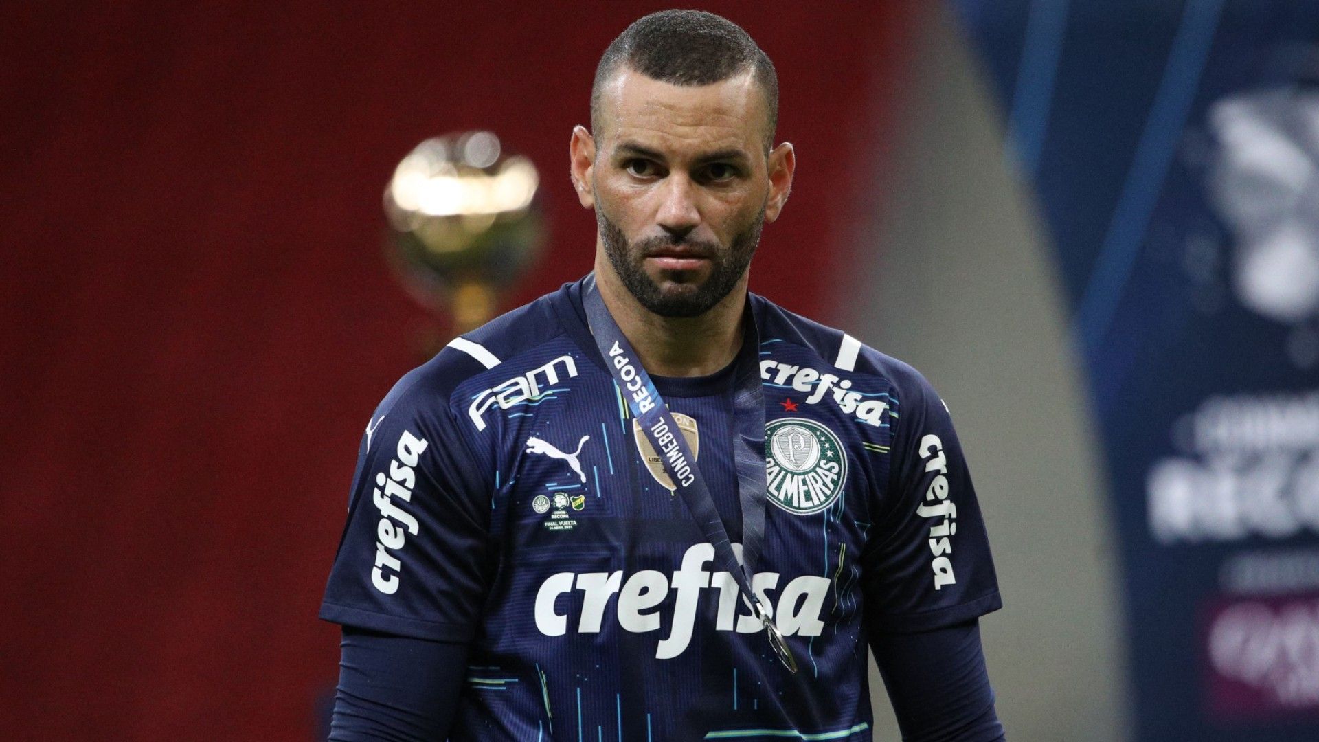 Weverton Palmeiras Defensa y Justicia Recopa Sul-Americana 14 04 2021