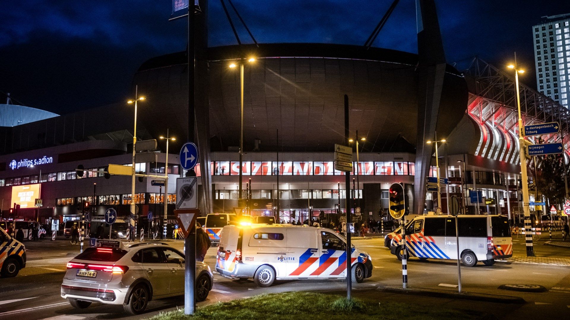 PSV stadio polizia