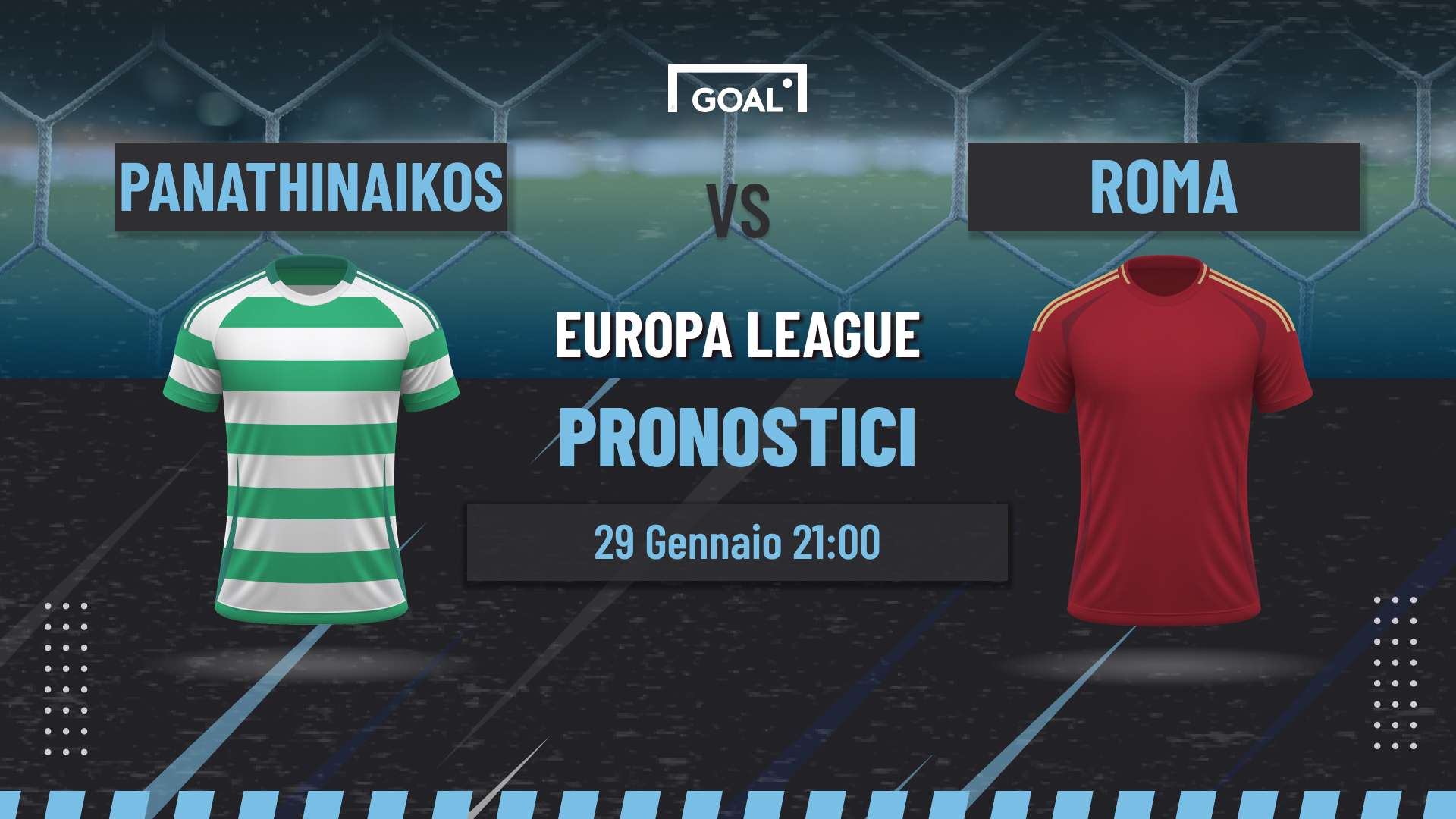 Pronostici Panathinaikos - Roma