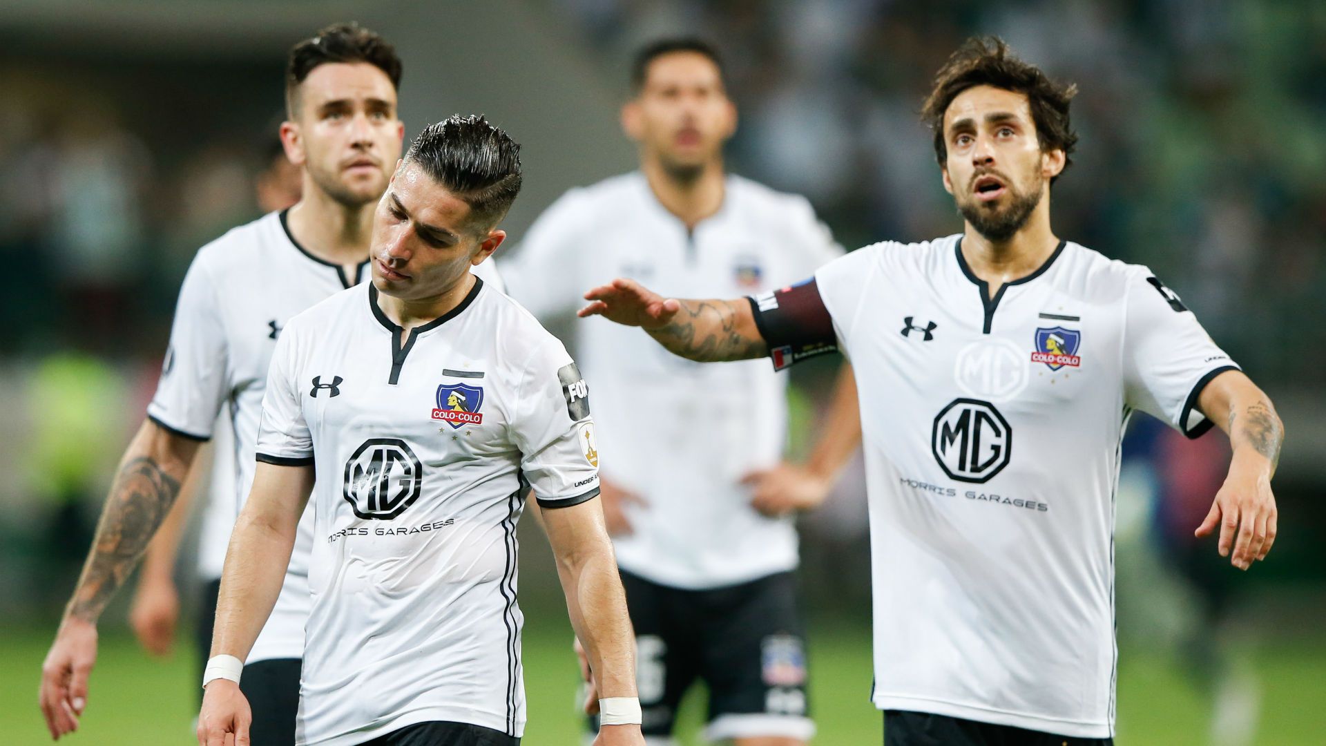 031018 Óscar Opazo Jorge Valdivia Matías Zaldivia Colo Colo Palmeiras