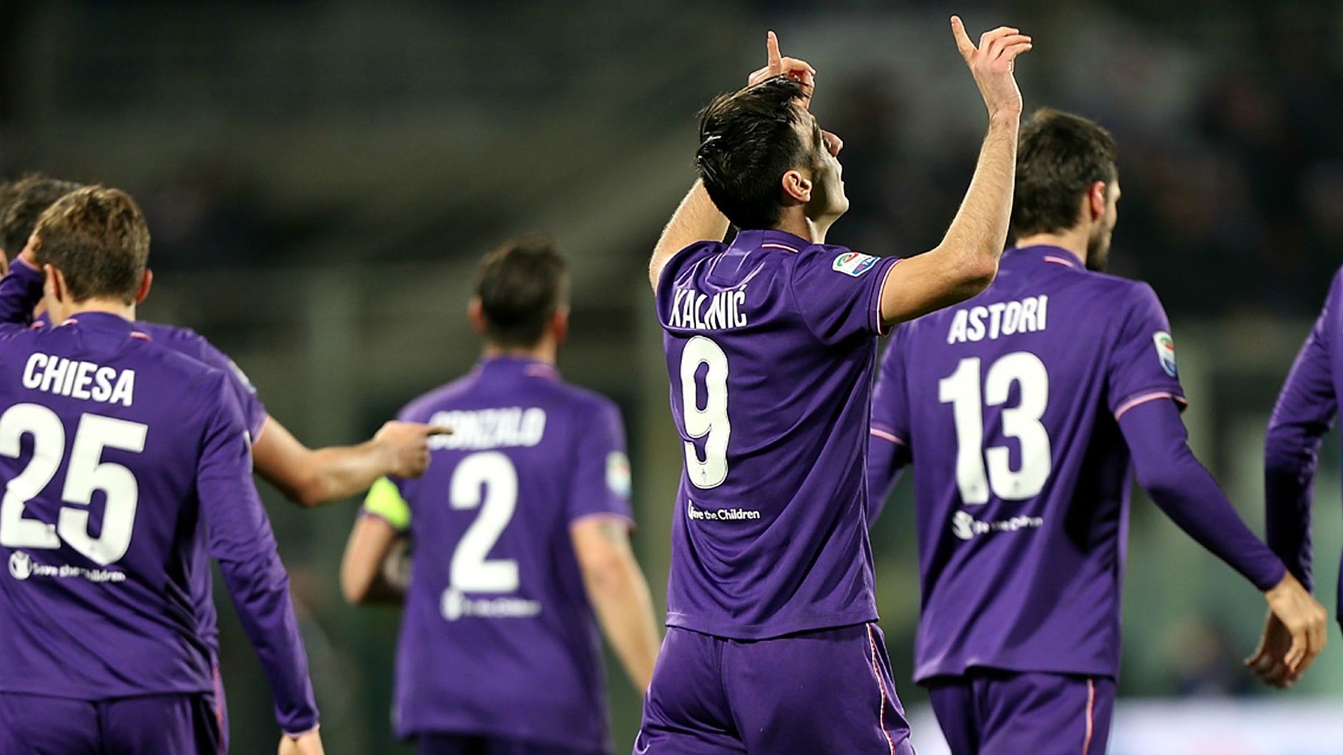 Kalinic Fiorentina Sassuolo Serie A