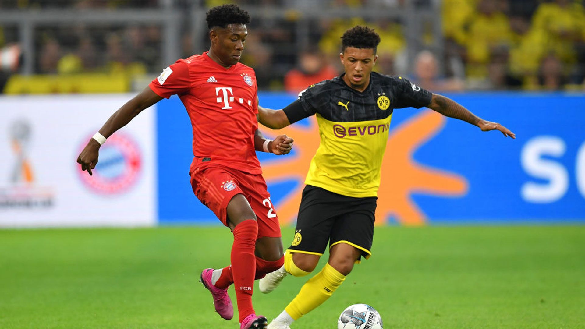 David Alaba Jadon Sancho Supercup 2019 Borussia Dortmund FC Bayern München
