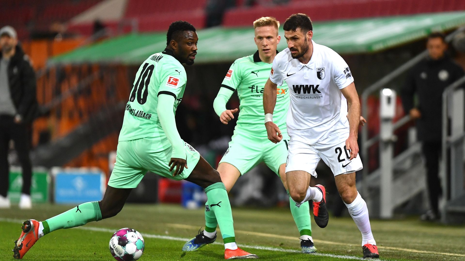 Borussia Mönchengladbach FC Augsburg 2021 Bundesliga