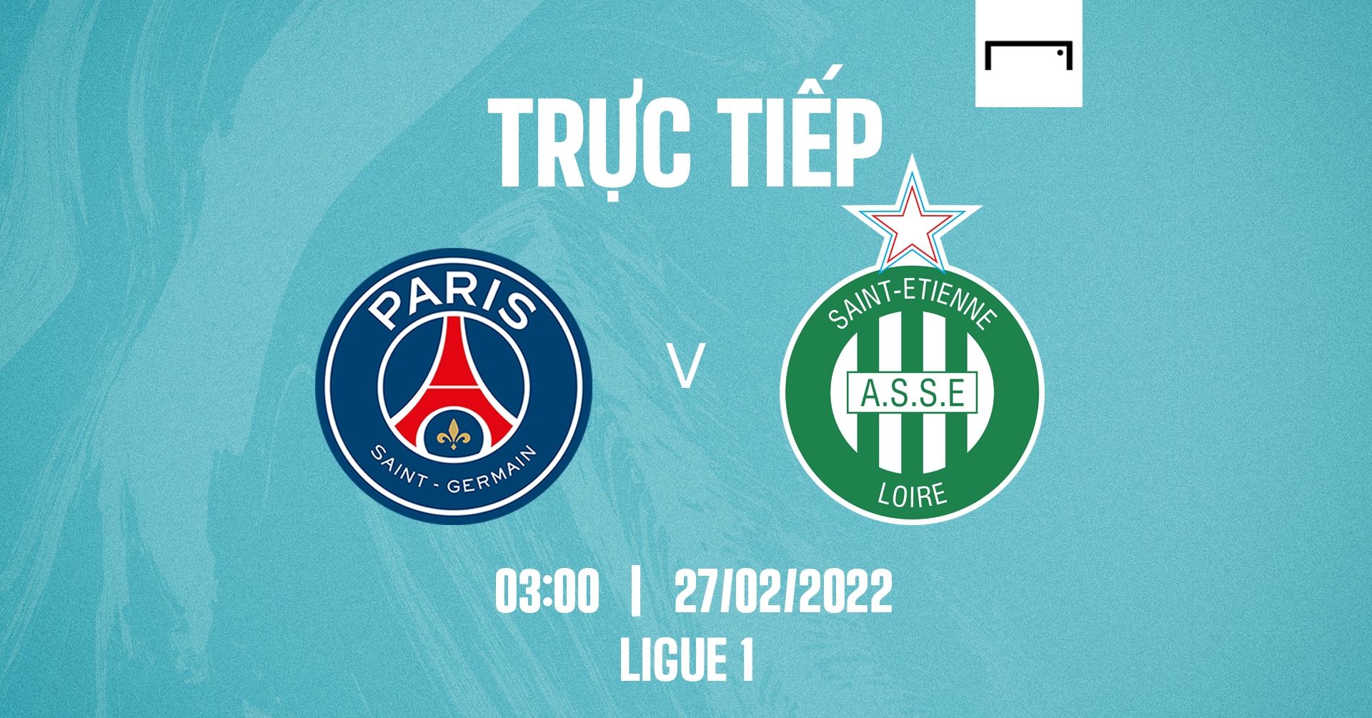Live PSG vs Saint Etienne 2021-22 Ligue 1 GFX