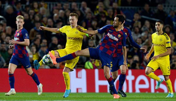 Lionel Messi Marco Reus FC Barcelona BVB Borussia Dortmund Champions League 27112019