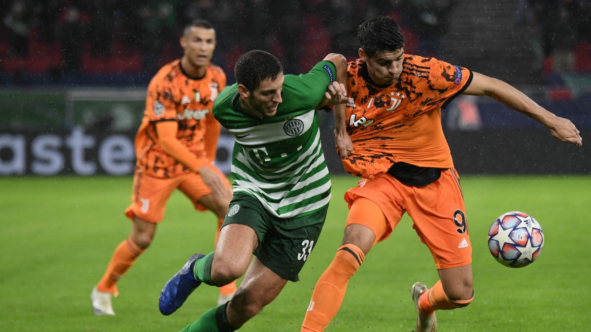 Alvaro Morata Ferencvaros Juventus