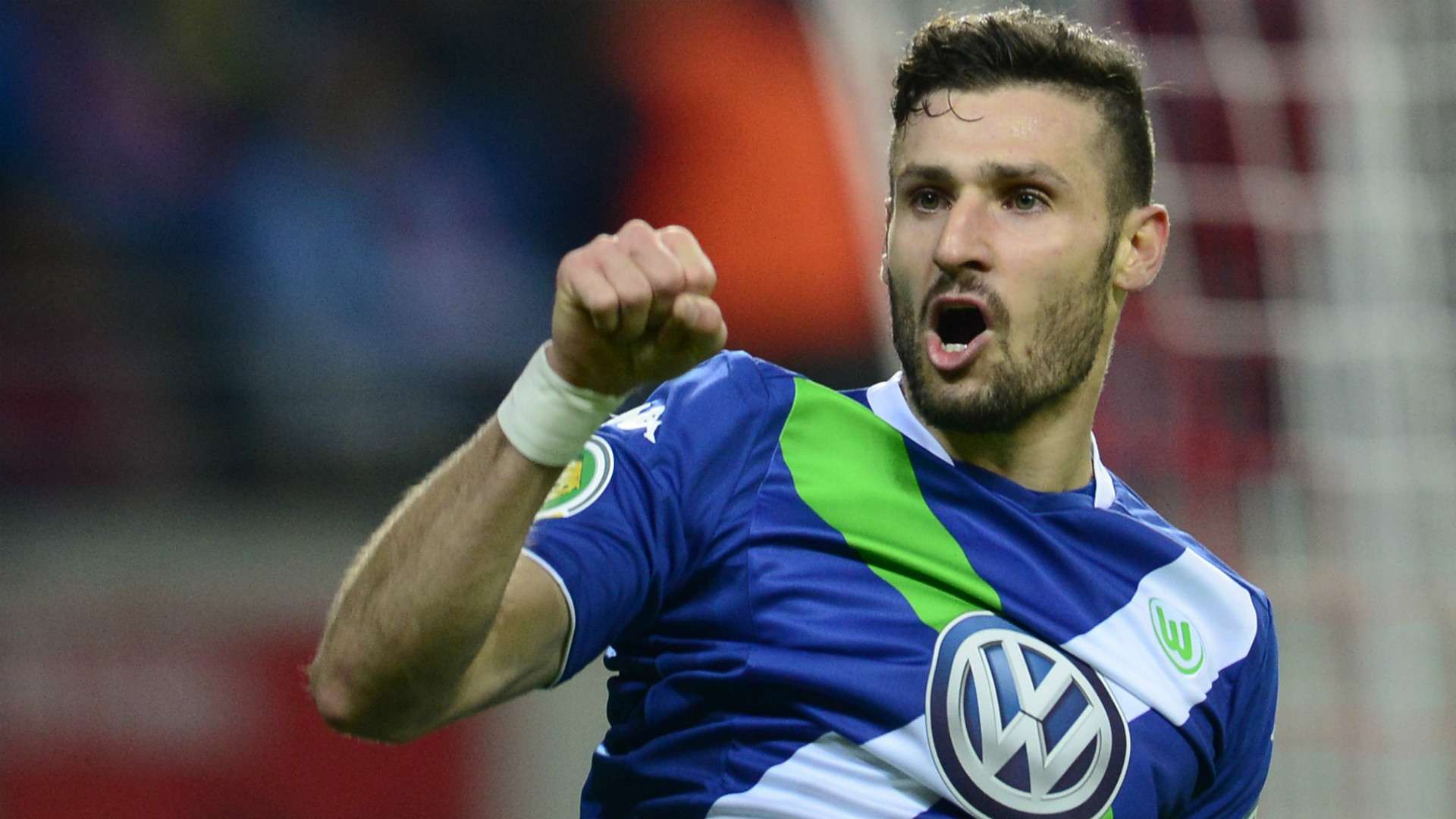 Daniel Caligiuri RB Leipzig VfL Wolfsburg DFB Pokal 04032015