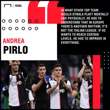 Paulo Dybala Andrea Pirlo Juventus PS