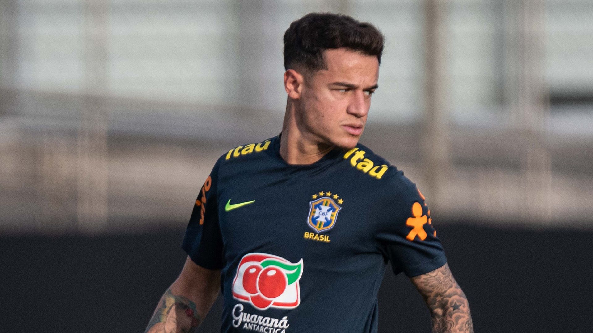 Coutinho treino Brasil 24062019
