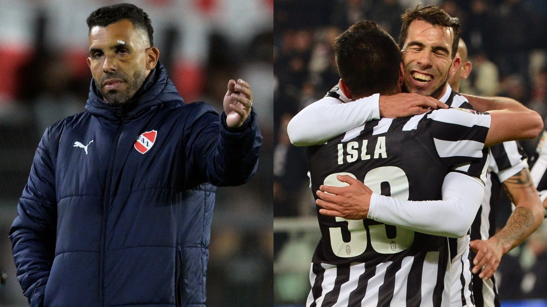 Carlos Tevez Mauricio Isla